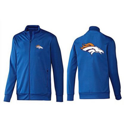 NFL Denver Denver Broncos Team Logo Jacket Blue_2