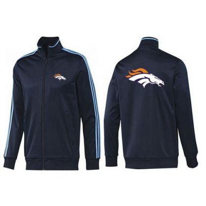 NFL Denver Denver Broncos Team Logo Jacket Dark Blue_2