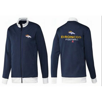NFL Denver Denver Broncos Victory Jacket Dark Blue_1
