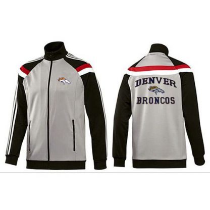 NFL Denver Denver Broncos Heart Jacket Grey