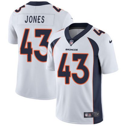 Nike Denver Broncos #43 Joe Jones White Youth Stitched NFL Vapor Untouchable Limited Jersey