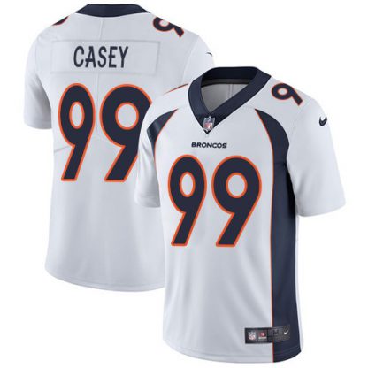 Nike Denver Broncos #99 Jurrell Casey White Men's Stitched NFL Vapor Untouchable Limited Jersey