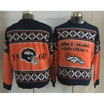 Nike Denver Broncos Men's Ugly Sweater_1