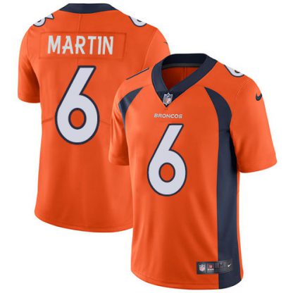 Nike Denver Broncos #6 Sam Martin Orange Team Color Youth Stitched NFL Vapor Untouchable Limited Jersey