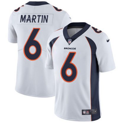 Nike Denver Broncos #6 Sam Martin White Youth Stitched NFL Vapor Untouchable Limited Jersey