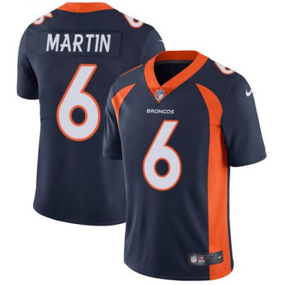 Nike Denver Broncos #6 Sam Martin Navy Blue Alternate Men's Stitched NFL Vapor Untouchable Limited Jersey