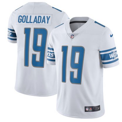 Nike Detroit Lions #19 Kenny Golladay White Youth Stitched NFL Vapor Untouchable Limited Jersey