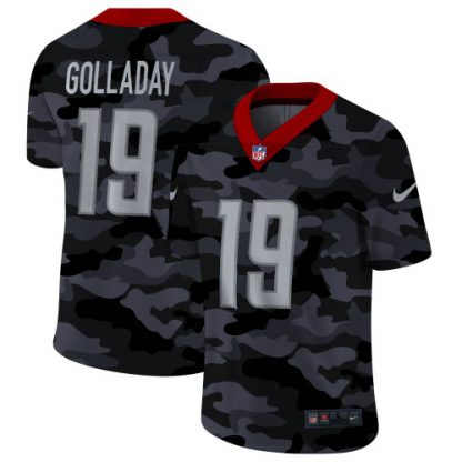 Detroit Detroit Lions #19 Kenny Golladay Men's Nike 2020 Black CAMO Vapor Untouchable Limited Stitched NFL Jersey