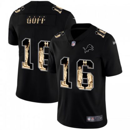 Detroit Detroit Lions #16 Jared Men's Nike Carbon Black Vapor Cristo Redentor Limited NFL Jersey