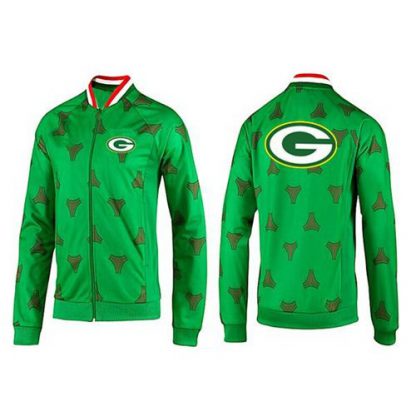 NFL Green Bay Green Bay Packers Team Logo Jacket Green_2