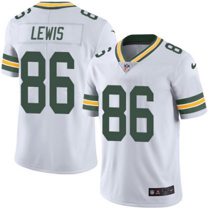 Nike Green Bay Packers #86 Malik Taylor White Men's Stitched NFL Vapor Untouchable Limited Jersey