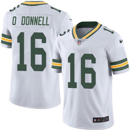 Nike Green Bay Packers #16 Pat O'Donnell White Youth Stitched NFL Vapor Untouchable Limited Jersey