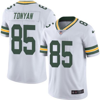 Nike Green Bay Packers #85 Robert Tonyan White Youth Stitched NFL Vapor Untouchable Limited Jersey