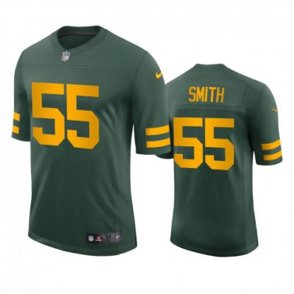 Green Bay Green Bay Packers #55 Za'Darius Smith Men's Nike Alternate Vapor Limited Player NFL Jersey - Green
