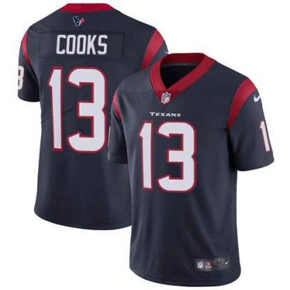 Nike Houston Texans #13 Brandin Cooks Navy Blue Team Color Men's Stitched NFL Vapor Untouchable Limited Jersey