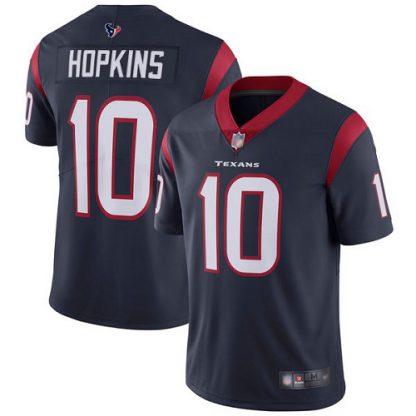 Nike Houston Texans #10 DeAndre Hopkins Navy Blue Team Color Men's Stitched NFL Vapor Untouchable Limited Jersey
