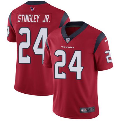 Nike Houston Texans #24 Derek Stingley Jr. Red Alternate Men's Stitched NFL Vapor Untouchable Limited Jersey