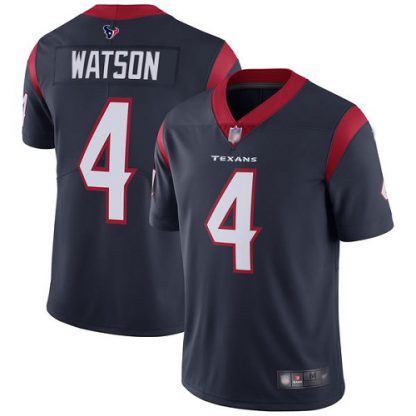 Nike Houston Texans #4 Deshaun Watson Navy Blue Team Color Youth Stitched NFL Vapor Untouchable Limited Jersey