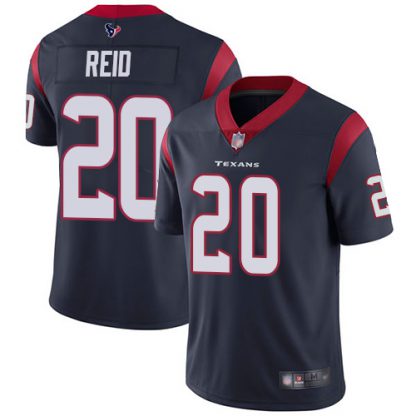 Nike Houston Texans #20 Justin Reid Navy Blue Team Color Men's Stitched NFL Vapor Untouchable Limited Jersey