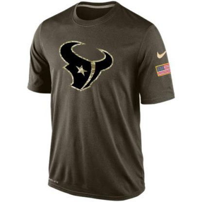 Men's Houston Houston Texans Salute To Service Nike Dri-FIT T-Shirt