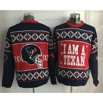 Nike Houston Texans Men's Ugly Sweater