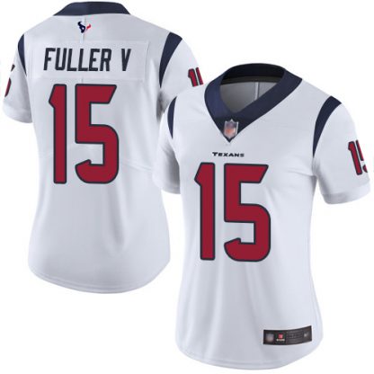 Nike Houston Texans #15 Will Fuller V White Women's Stitched NFL Vapor Untouchable Limited Jersey