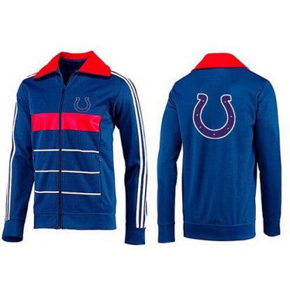 NFL Indianapolis Indianapolis Colts Team Logo Jacket Blue_4