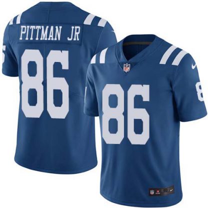 Nike Indianapolis Colts #86 Michael Pittman Jr. Royal Blue Youth Stitched NFL Limited Rush Jersey
