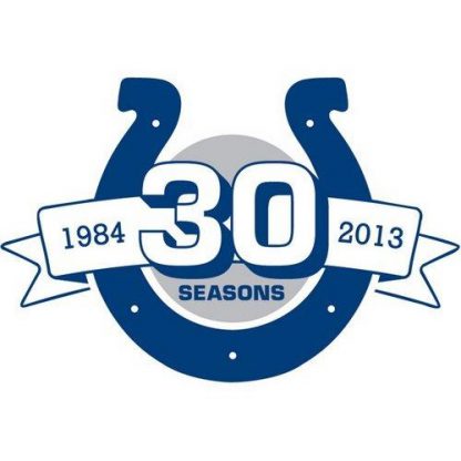 Stitched Indianapolis Indianapolis Colts 30th Anniversary Jersey Patch