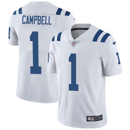 Nike Indianapolis Colts #1 Parris Campbell Men's Nike White Retired Player Limited Jersey