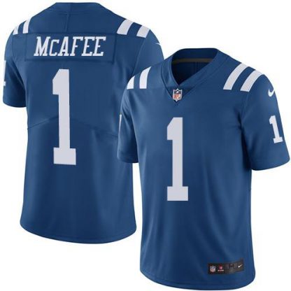 Nike Indianapolis Colts #1 Pat McAfee Royal Blue Youth Stitched NFL Limited Rush Jersey