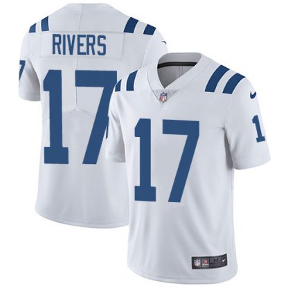 Nike Indianapolis Colts #17 Philip Rivers White Men's Stitched NFL Vapor Untouchable Limited Jersey