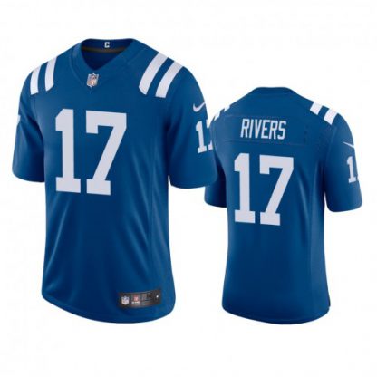 Indianapolis Indianapolis Colts #17 Philip Rivers Men's Nike Royal 2020 Vapor Limited Jersey