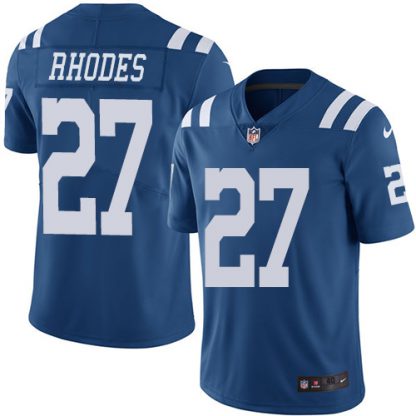 Nike Indianapolis Colts #27 Xavier Rhodes Royal Blue Youth Stitched NFL Limited Rush Jersey