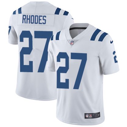 Nike Indianapolis Colts #27 Xavier Rhodes White Men's Stitched NFL Vapor Untouchable Limited Jersey