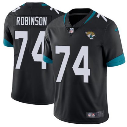 Nike Jacksonville Jaguars #74 Cam Robinson Black Team Color Youth Stitched NFL Vapor Untouchable Limited Jersey