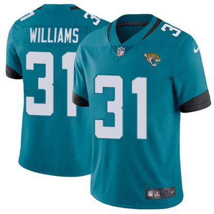 Nike Jacksonville Jaguars #31 Darious Williams Teal Green Alternate Men's Stitched NFL Vapor Untouchable Limited Jersey