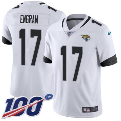 Nike Jacksonville Jaguars #17 Evan Engram White Youth Stitched NFL 100th Season Vapor Limited Jersey