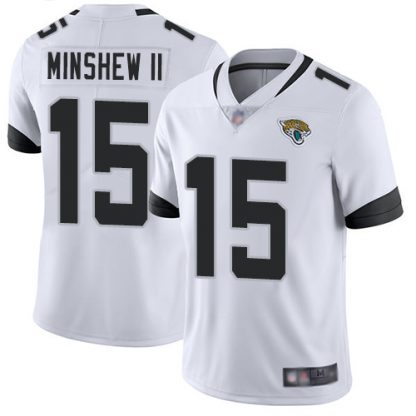 Nike Jacksonville Jaguars #15 Gardner Minshew II White Youth Stitched NFL Vapor Untouchable Limited Jersey