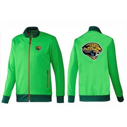 NFL Jacksonville Jacksonville Jaguars Team Logo Jacket Green_1