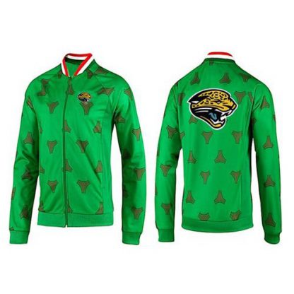 NFL Jacksonville Jacksonville Jaguars Team Logo Jacket Green_2