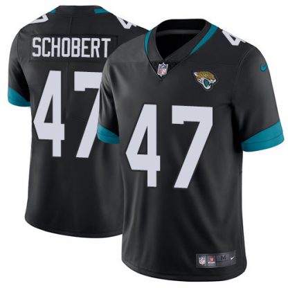 Nike Jacksonville Jaguars #47 Joe Schobert Black Team Color Youth Stitched NFL Vapor Untouchable Limited Jersey
