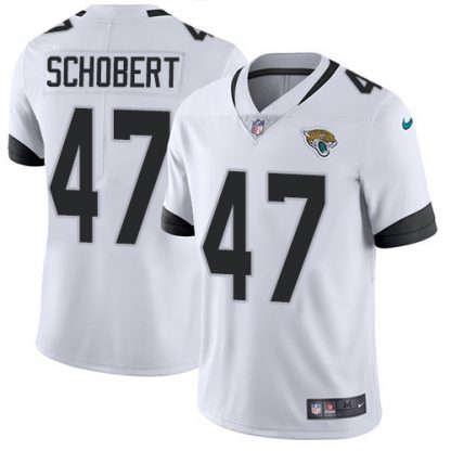Nike Jacksonville Jaguars #47 Joe Schobert White Youth Stitched NFL Vapor Untouchable Limited Jersey