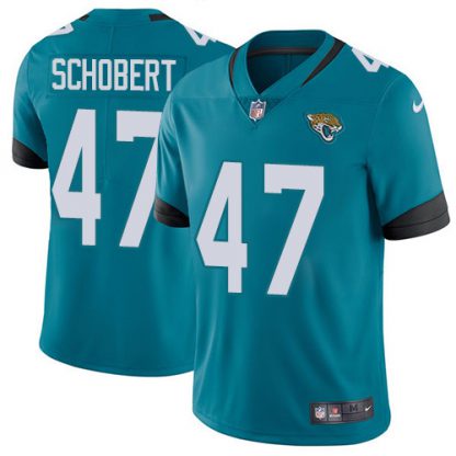 Nike Jacksonville Jaguars #47 Joe Schobert Teal Green Alternate Youth Stitched NFL Vapor Untouchable Limited Jersey