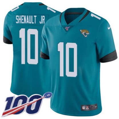 Nike Jacksonville Jaguars #10 Laviska Shenault Jr. Teal Green Alternate Youth Stitched NFL 100th Season Vapor Untouchable Limited Jersey
