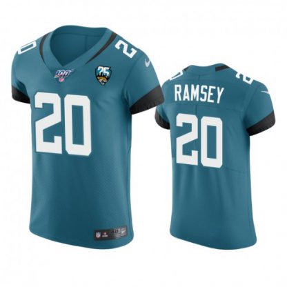 Jacksonville Jacksonville Jaguars #20 Jalen Los Angeles Ramsey Teal 25th Season Vapor Elite Stitched NFL Jersey