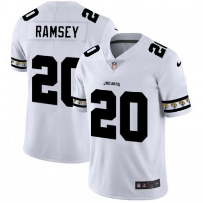 Jacksonville Jacksonville Jaguars #20 Jalen Los Angeles Ramsey Nike White Team Logo Vapor Limited NFL Jersey
