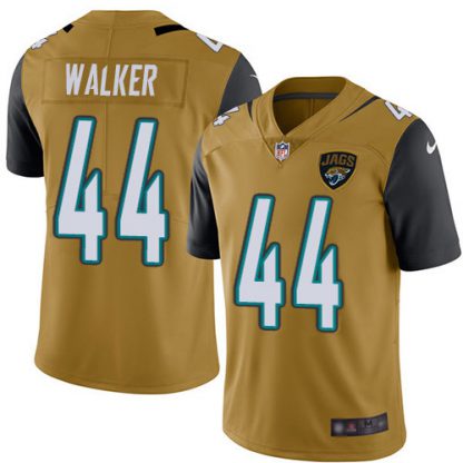 Nike Jacksonville Jaguars #44 Travon Walker Gold Youth Stitched NFL Limited Rush Jersey