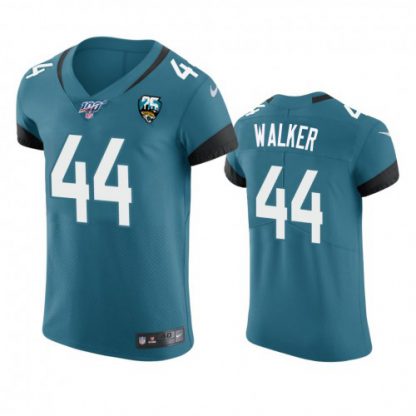 Nike Jacksonville Jaguars #44 Travon Walker Teal 25th Season Vapor Elite Stitched NFL Jersey
