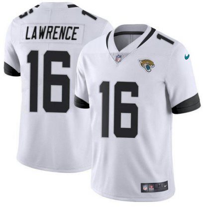 Nike Jacksonville Jaguars #16 Trevor Lawrence White Youth Stitched NFL Vapor Untouchable Limited Jersey